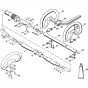 Shaft & Loop Handle Assembly for Stihl FR108 Backpack Brushcutter