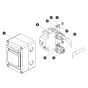 RCD Box (CE Only) for Skyjack SJ12 E Vertical Mast