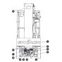 Labels - Rear View for Skyjack SJ16 Access Platforms