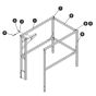 Railing for Skyjack SJ16 Access Platforms