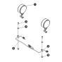 Dual Flashing Light Field Kit for Skyjack SJ20 E Vertical Mast
