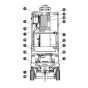 Labels - Front for Skyjack SJ20 E Vertical Mast