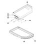 Tool Tray for Skyjack SJ20 E Vertical Mast