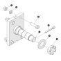 Rear Axle for Skyjack SJ3213 Micro DC Scissor Lift