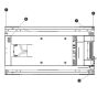 Base (Top View) Labels for Skyjack SJ3219 Micro DC Scissor Lift