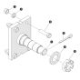 Rear Axle for Skyjack SJ3219 Micro DC Scissor Lift