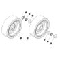 Tires for Skyjack SJ3219 Micro DC Scissor Lift