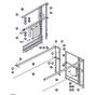 Extension Railing and Front Gate - for Skyjack SJ3220 DC Scissor Lift