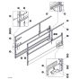 Main Railings for Skyjack SJ3220 DC Scissor Lift