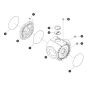 Central Housing - Rear Axle Assembly for Skyjack SJ45 AJEplus Articulating Boom