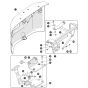 Cowling - Controls Side Assembly for Skyjack SJ45 AJEplus Articulating Boom