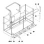 Glazier Tray Assembly for Skyjack SJ45 AJEplus Articulating Boom
