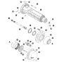Hub Reduction - Rear Axle Assembly for Skyjack SJ45 AJEplus Articulating Boom