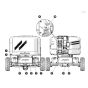 Labels - Front and Back for Skyjack SJ45 AJEplus Articulating Boom