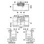 Labels - Platform  for Skyjack SJ45 AJEplus Articulating Boom