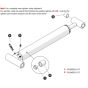 Lift Cylinder Assembly for Skyjack SJ45 AJEplus Articulating Boom