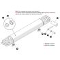 Master Cylinder Assembly for Skyjack SJ45 AJEplus Articulating Boom