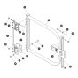 Swing Gate Assembly for Skyjack SJ45 AJEplus Articulating Boom