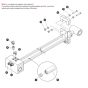 Extension Cylinder for Skyjack SJ45 AJHEplus Articulating Boom