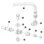 Grease Line for Skyjack SJ45 AJHEplus Articulating Boom