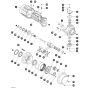 Hub Reduction - Front Axle for Skyjack SJ45 AJHEplus Articulating Boom