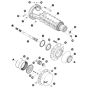 Hub Reduction - Rear Axle for Skyjack SJ45 AJHEplus Articulating Boom