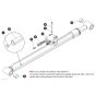 Jib Cylinder for Skyjack SJ45 AJHEplus Articulating Boom