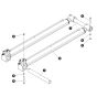 Riser Cylinder Mounting for Skyjack SJ45 AJHEplus Articulating Boom