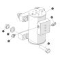 Rotary Actuator for Skyjack SJ45 AJHEplus Articulating Boom