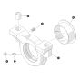 Trunnion for Skyjack SJ45 AJHEplus Articulating Boom