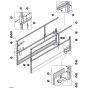 Main Railings for Skyjack SJ4720 DC Scissor Lift