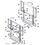 Rear Gates for Skyjack SJ4720 DC Scissor Lift