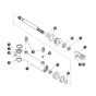 Steer Cylinder for Skyjack SJ4720 DC Scissor Lift