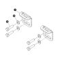 Tray Locking Plates for Skyjack SJ4720 DC Scissor Lift