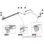 Dual Flashing Light Group for Skyjack SJ4726 DC Scissor Lift