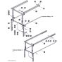 Extension Railing for Skyjack SJ4726 DC Scissor Lift