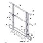 Full Rear Gate - Aircraft Option for Skyjack SJ4726 DC Scissor Lift