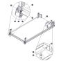 Main Platform with Aircraft Option for Skyjack SJ4726 DC Scissor Lift