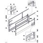 Main Railings Aircraft Option for Skyjack SJ4726 DC Scissor Lift
