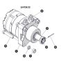 Wheel Motor (ANSI/CSA) for Skyjack SJ4726 DC Scissor Lift