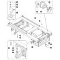 Base for Skyjack SJ4740 E C103007000 - C103999999 DC Scissor Lift