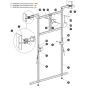 Board Carrier for Skyjack SJ4740 E C103007000 - C103999999 DC Scissor Lift