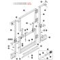 Full Gate for Skyjack SJ4740 E C103007000 - C103999999 DC Scissor Lift
