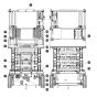 Labels Front & Rear for Skyjack SJ4740 E C103007000 - C103999999 DC Scissor Lift