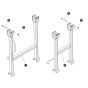 Maintenance Stands for Skyjack SJ4740 E C103007000 - C103999999 DC Scissor Lift