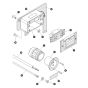 Power to Platform for Skyjack SJ4740 E C103007000 - C103999999 DC Scissor Lift