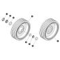 Wheels for Skyjack SJ4740 E C103007000 - C103999999 DC Scissor Lift