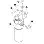 High Pressure Filter for Skyjack SJ66 Tplus Telescopic Boom