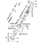Hub Reduction - Front Axle for Skyjack SJ66 Tplus Telescopic Boom