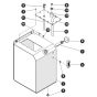 Hydraulic Oil Tank for Skyjack SJ6826 (B200000001 - B200999999) RT Scissor Lift